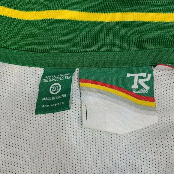 Team Roc Congo Men's Zip-up Green Jacket Size 2XL - Picture 6 of 11